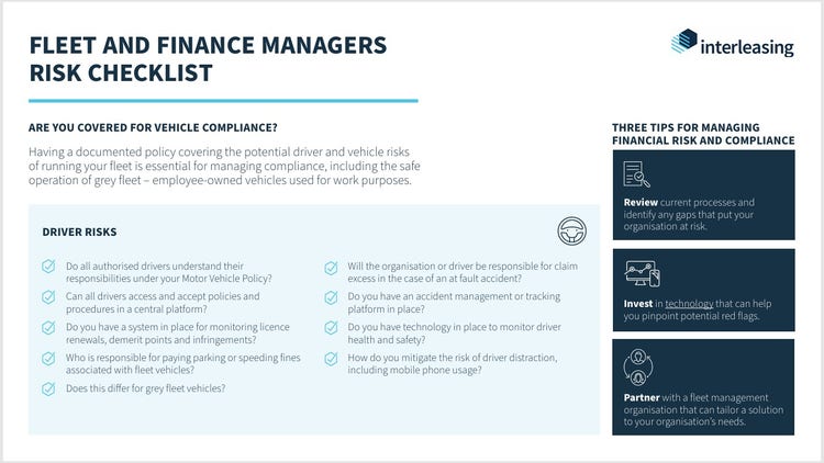 Fleet Risk Checklist